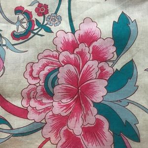 Vintage Floral Scarf by Diane von Furstenberg